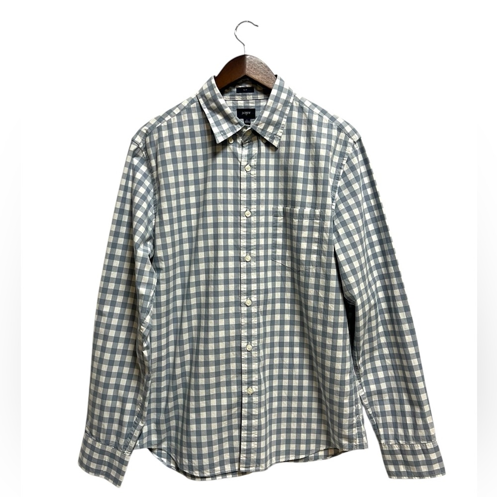 J.Crew Slim washed shirt fit long sleeve button down size L NWOT